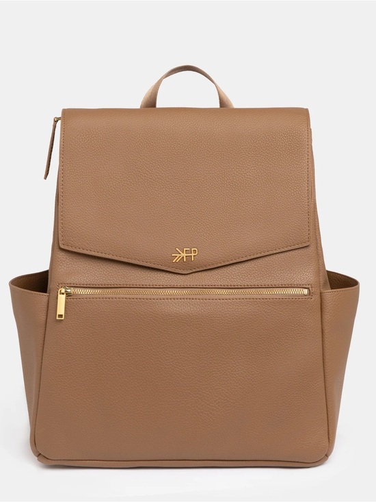 Freshly Picked Handbags - Freshly Picked Tan Backpack Diaper Bag